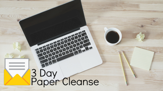 Get Rid of Paper Clutter Once & For All
